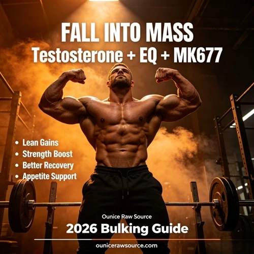 Golden Bulking Stack per l'autunno 2026: Testosterone + EQ (Boldenone Undecyl...